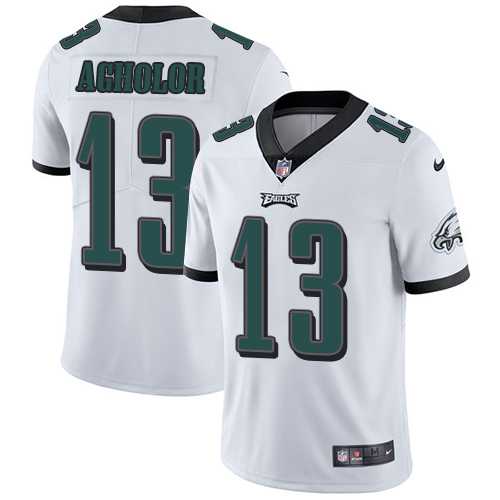 Nike Philadelphia Eagles #13 Nelson Agholor White NFL Vapor Untouchable Limited Jersey,We sell and wholesale Nike Philadelphia Eagles #13 Nelson Agholor White NFL Vapor Untouchable Limited Jersey on line form chian!